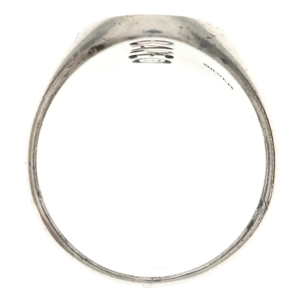 A BATHING APE(アベイシングエイプ) APE HEAD SIGNET RING エイプ ヘッド シグネット リング シルバー