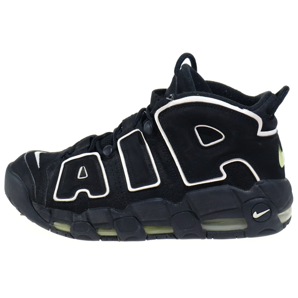 NIKE(ナイキ) 【観賞用2016年製】 AIR MORE UPTEMPO エアモアアップテンポ ハイカットスニーカー ブラック US9.5/27.5cm 414962-002