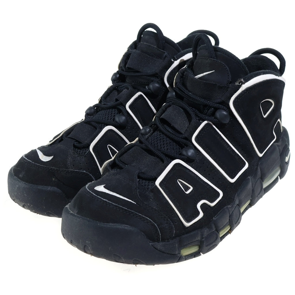 NIKE(ナイキ) 【観賞用2016年製】 AIR MORE UPTEMPO エアモアアップテンポ ハイカットスニーカー ブラック US9.5/27.5cm 414962-002