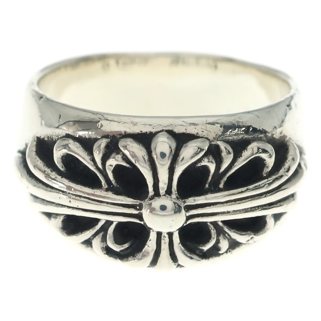 CHROME HEARTS(クロムハーツ) FLRL CRS フローラルクロス リング シルバー BCA346
