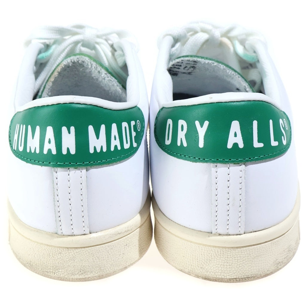 adidas(アディダス) ×HUMAN MADE STAN SMITH FOOTWEAR ヒューマンメイド スタンスミス フットウェア ローカットスニーカー ホワイト/グリーン US8/26cm FY0734