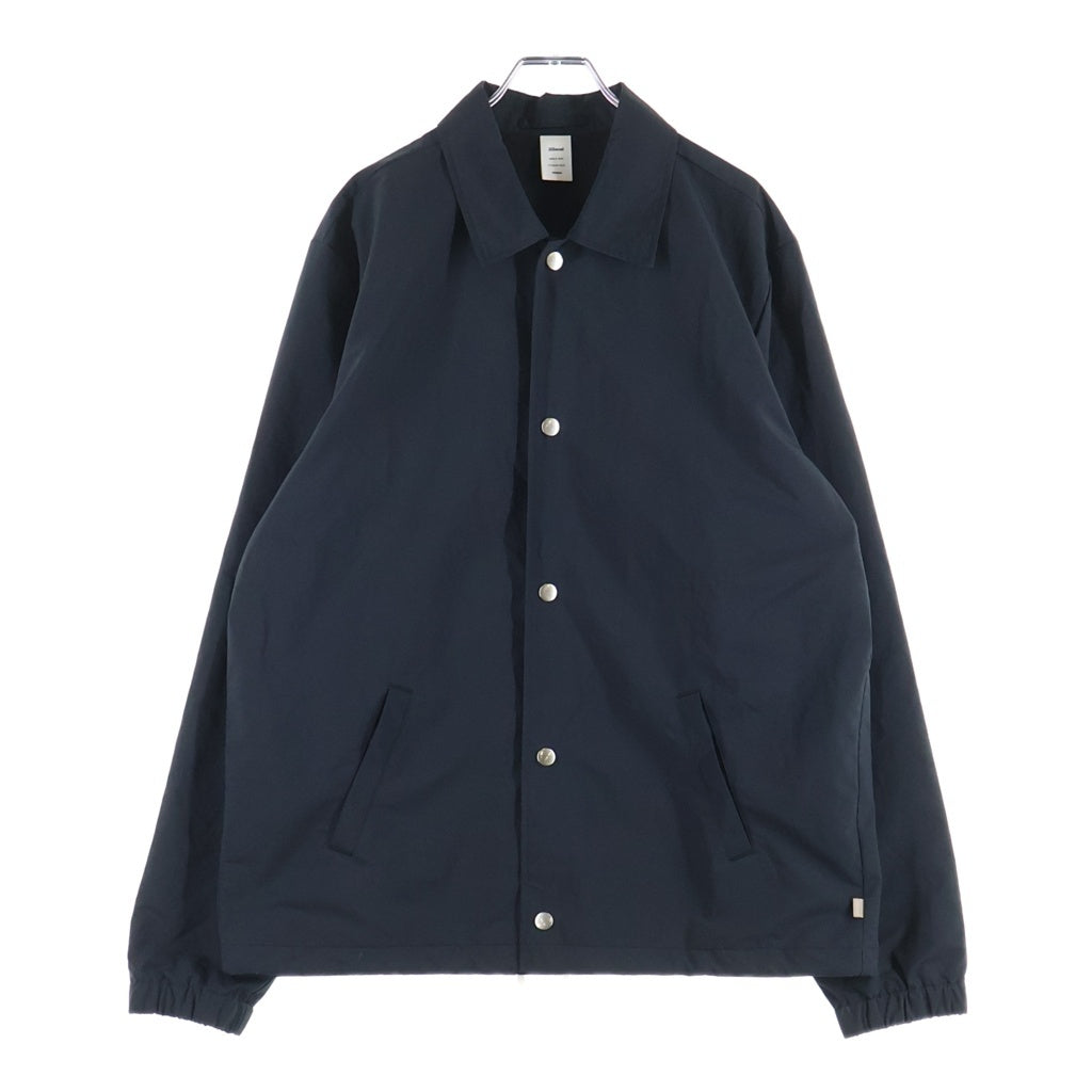 jjjjound(ジョウンド) COACH JACKET ドローストリング メッシュライニング コーチジャケット ブラック