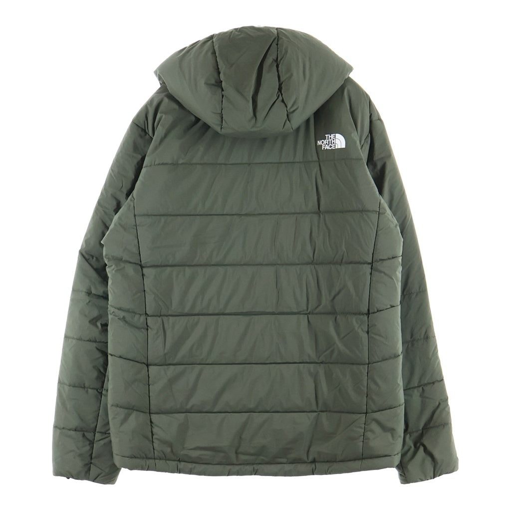 THE NORTH FACE(ザノースフェイス) REVERSIBLE ANYTIME INSULATED HOODIE リバーシブル エニタイムインサレーテッドフーディー ジップアップフーデッド中綿ジャケット カーキ NY82080