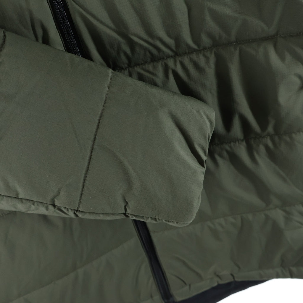 THE NORTH FACE(ザノースフェイス) REVERSIBLE ANYTIME INSULATED HOODIE リバーシブル エニタイムインサレーテッドフーディー ジップアップフーデッド中綿ジャケット カーキ NY82080