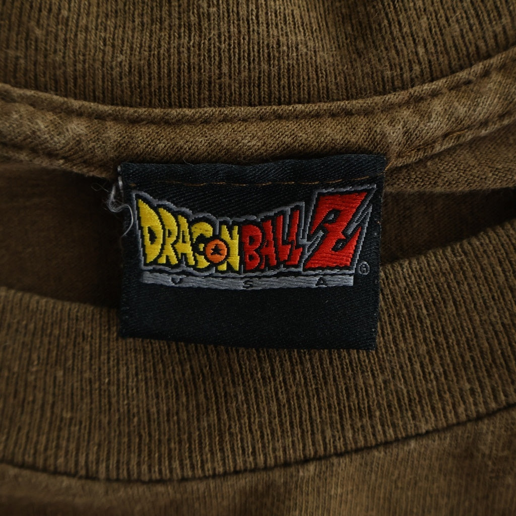VINTAGE(ヴィンテージ) 00S DRAGON BALL Z GOGETA TEE ヴィンテージ ドラゴンボール ゴジータ 半袖クルーネックカットソー ブラウン