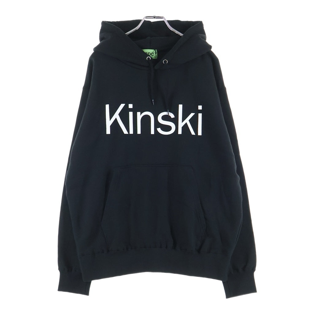 GDC(ジーディーシー) KINSKI HOODIE キンスキ プルオーバースウェットパーカー フーディー ブラック GD0010