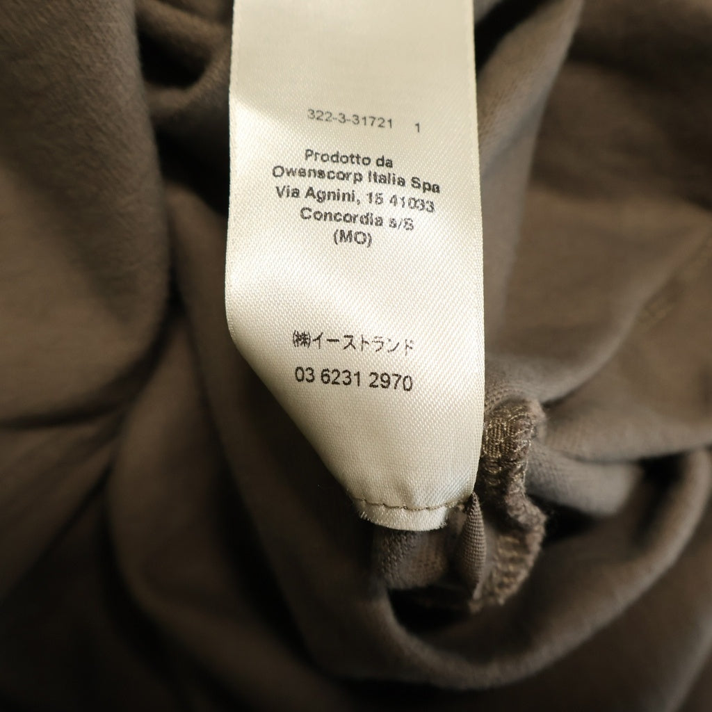 Rick Owens(リックオウエンス) 26SS HUN HUUDIE ハン ビッグシルエット プルオーバースウェットパーカー フーディー ブラウン RU01F2288-BA