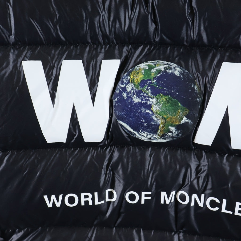 MONCLER(モンクレール) 21AW ×FRAGMENT DESIGN HANTIUM フラグメント デザイン ハンティウム フーデッドダウンジャケット ブラック G209U1A00017
