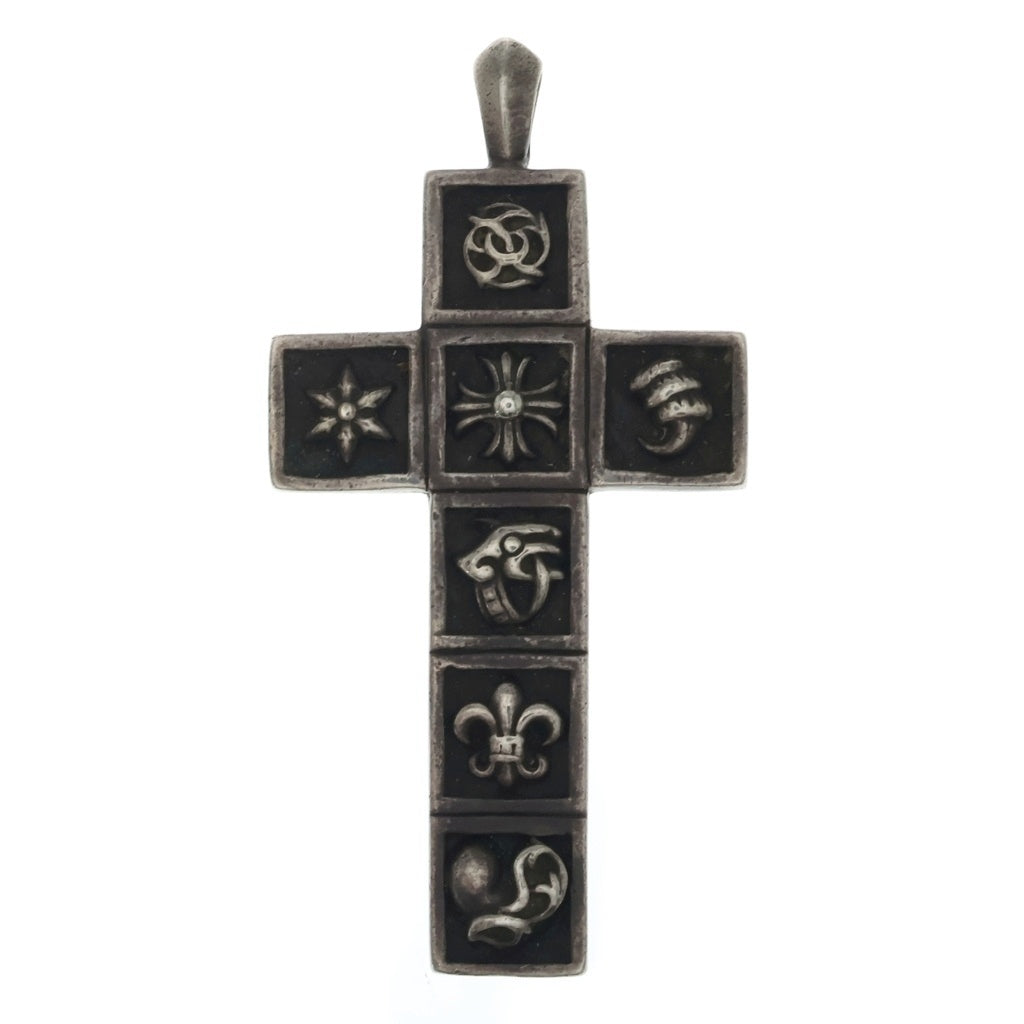 CHROME HEARTS(クロムハーツ) MULTI FRAMED CROSS PENDANT マルチフレームドクロス ペンダントトップ シルバー