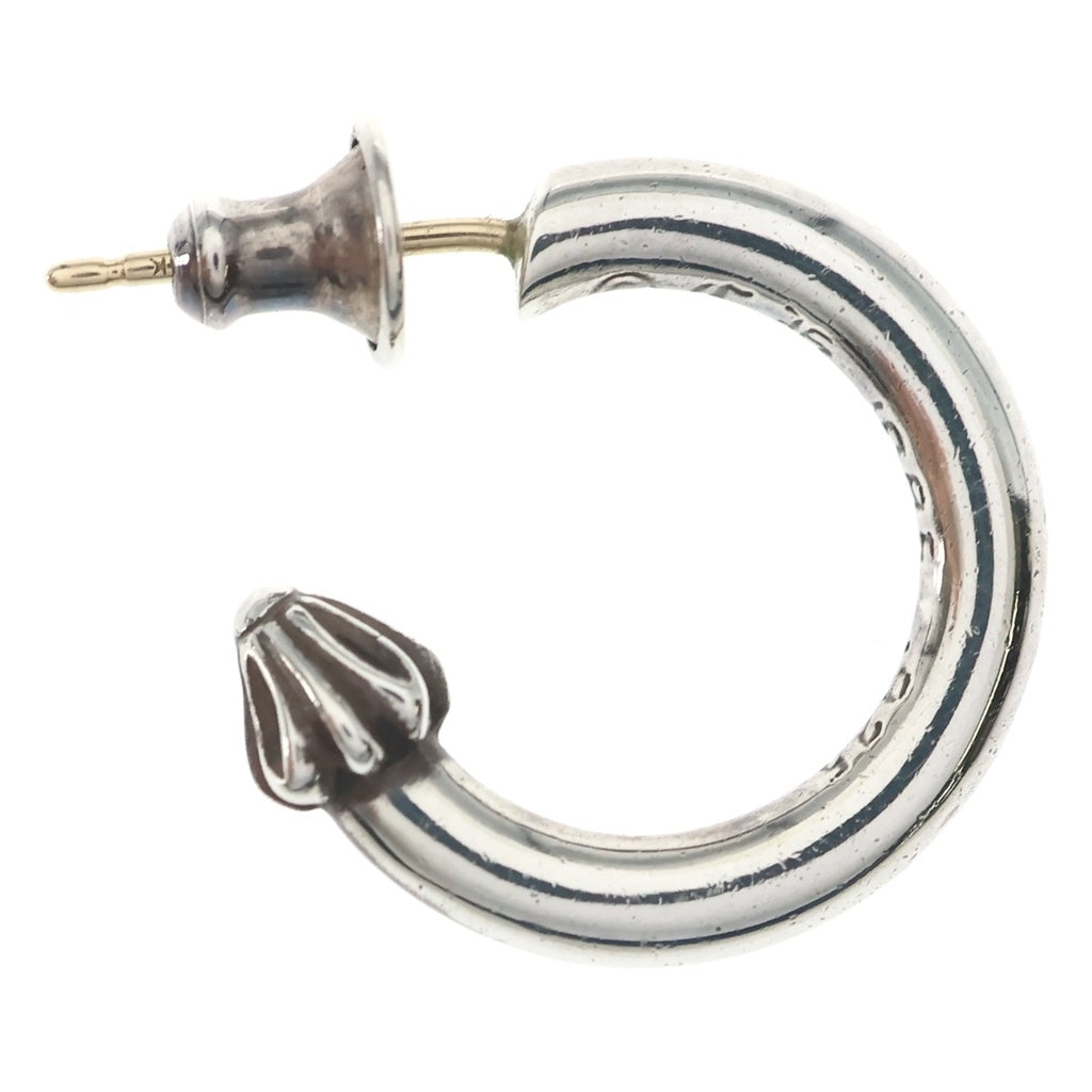CHROME HEARTS(クロムハーツ) HOOP PLAIN プレーン フープピアス シルバー BCA101