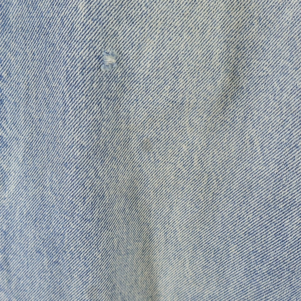 anachronorm(アナクローム) DAMAGED 80's WIDE TAPERED JEANS ダメージド ワイドテーパードジーンズ インディゴ AN221-R
