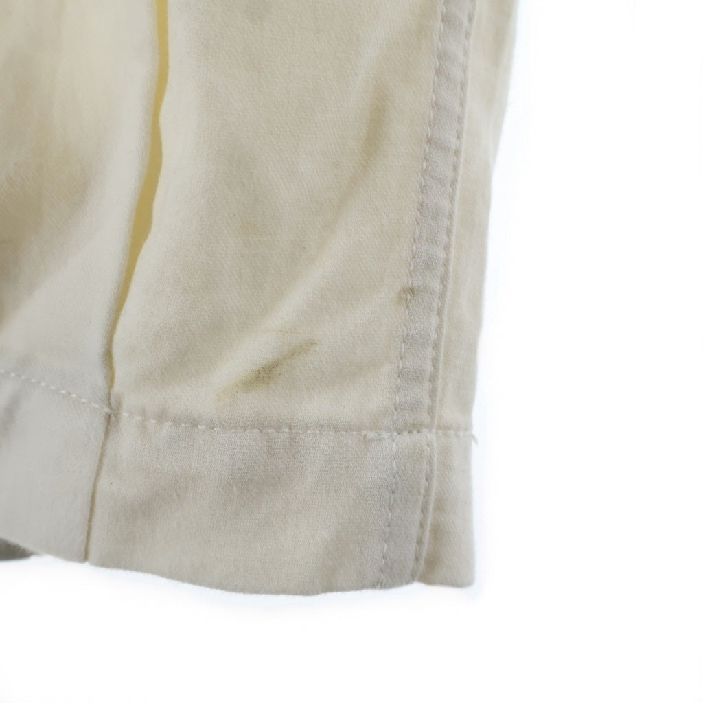 anachronorm(アナクローム) HEM TUCK EASY PANTS ヘムタック ドローストリング イージーパンツ アイボリー AN236