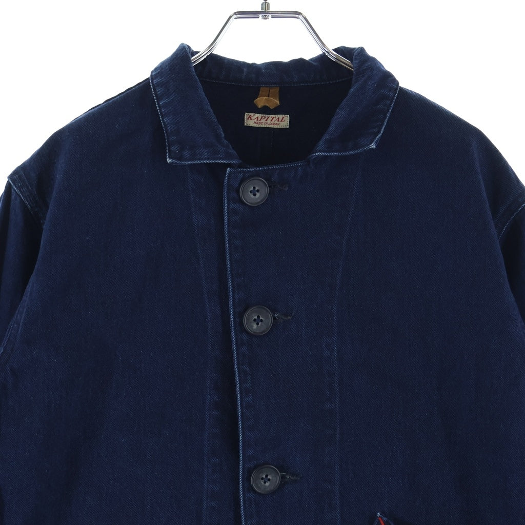 KAPITAL(キャピタル) Ringoman Coverall リンゴマン カバーオール ジャケット ネイビー EK-1384