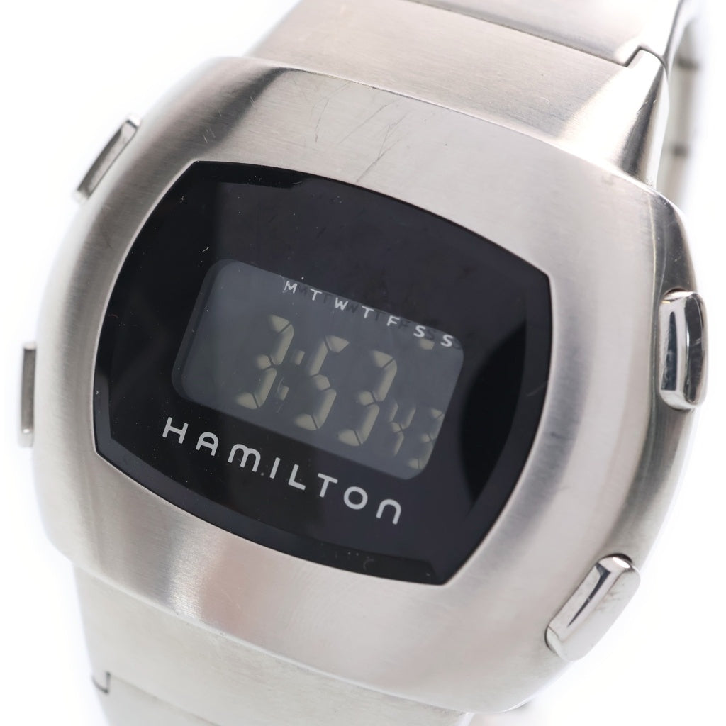HAMILTON(ハミルトン) PULSAR MIB2 パルサー メンインブラック2 コラボモデル 腕時計 シルバー H121138911