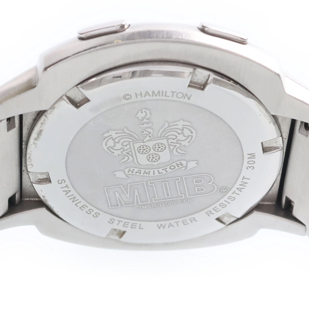 HAMILTON(ハミルトン) PULSAR MIB2 パルサー メンインブラック2 コラボモデル 腕時計 シルバー H121138911
