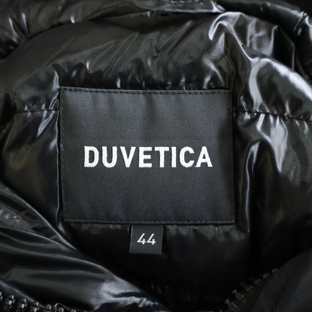 DUVETICA(デュベティカ) 19AW GERAINT ジェライント N3-B フルジップ フーデッド ミドル丈 ダウンジャケット ブラック 192-U8115920N00-12030