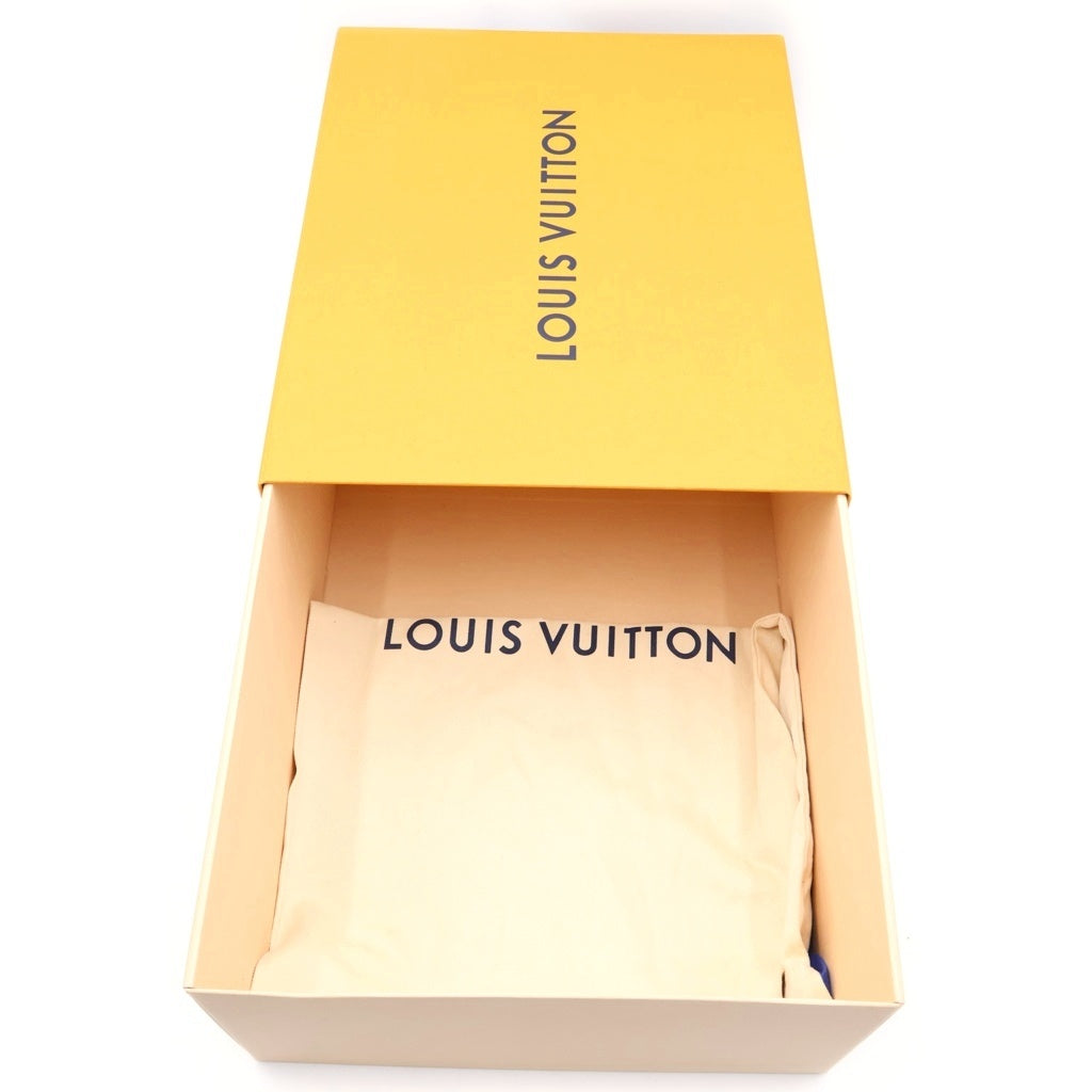 LOUIS VUITTON(ルイヴィトン) LV TRAINER LVトレイナー モノグラム デニム ローカットスニーカー インディゴ/ホワイト 1A9JGV