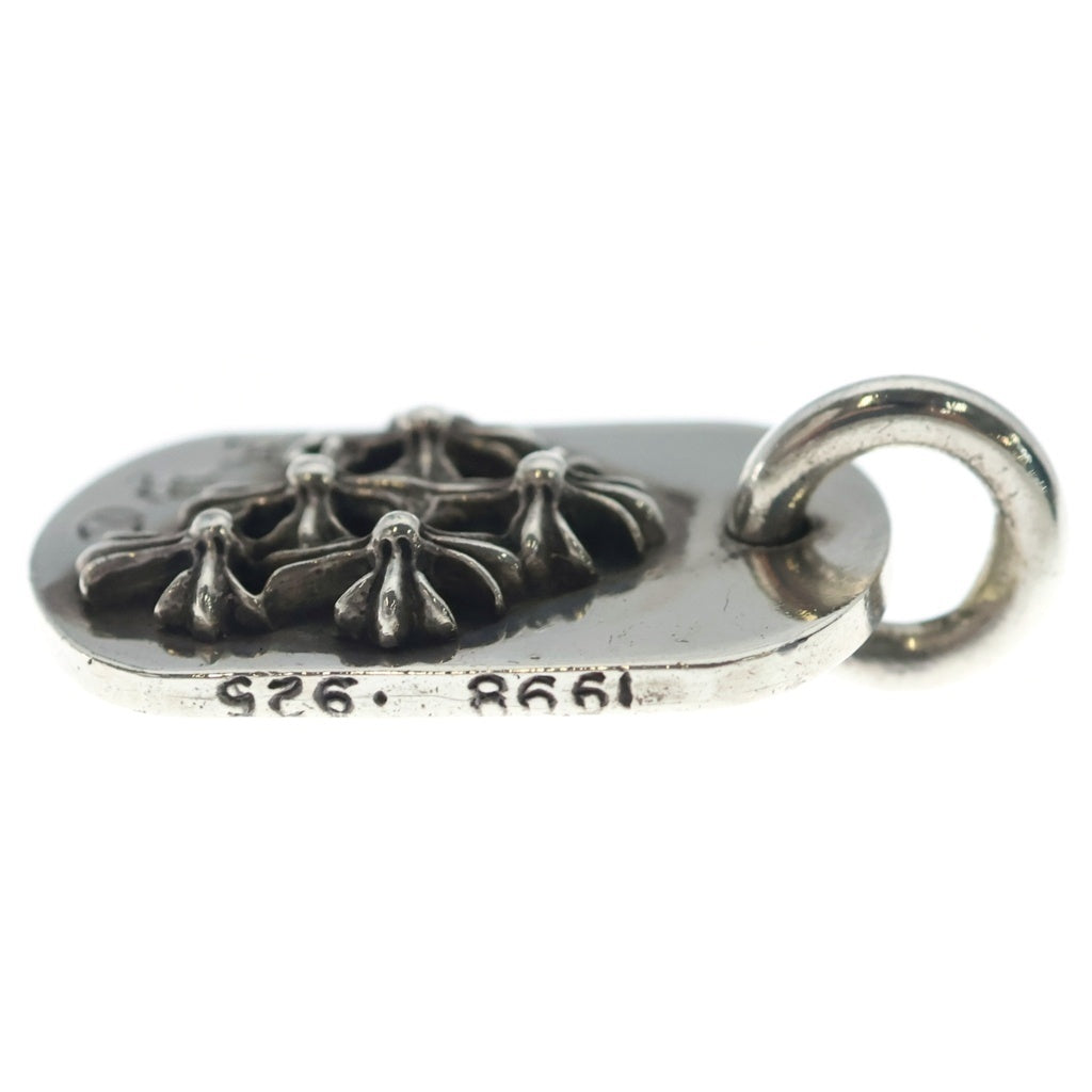CHROME HEARTS(クロムハーツ) NYC RAISED CEM CRS DOG TAG レイズド セメタリークロス ドッグタグ ペンダントトップ シルバー