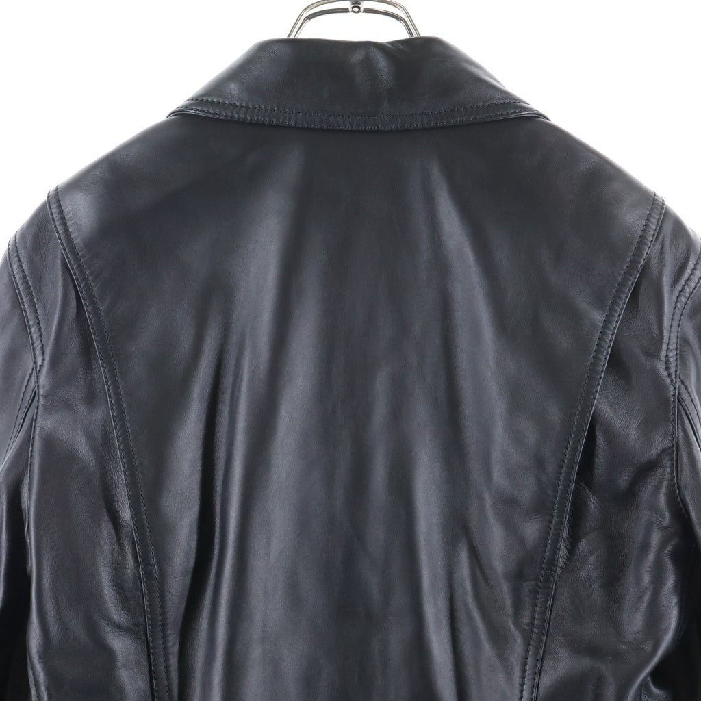 LOEWE(ロエベ) ナパ ラムスキン ダブルライダース レザージャケット ブラック H526Y19L29