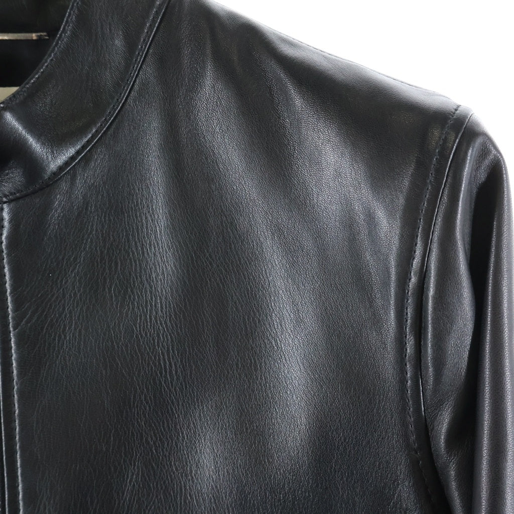 SAINT LAURENT PARIS(サンローランパリ) KEITH SINGLE RIDERS JACKET ラムスキン キース シングルライダース レザージャケット ブラック 362239 Y5YA1