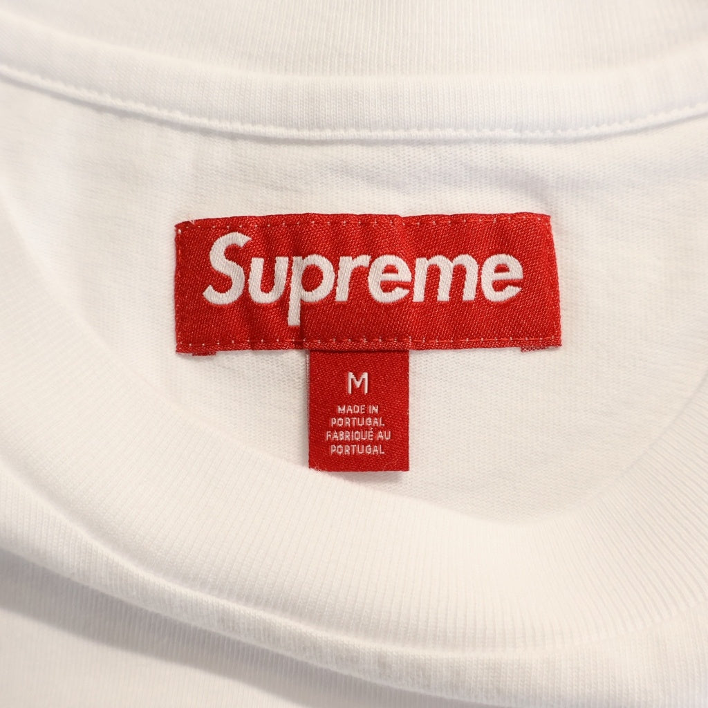 SUPREME(シュプリーム) 25AW Small Box Tee スモールボックスロゴ クルーネック半袖Tシャツ カットソー ホワイト