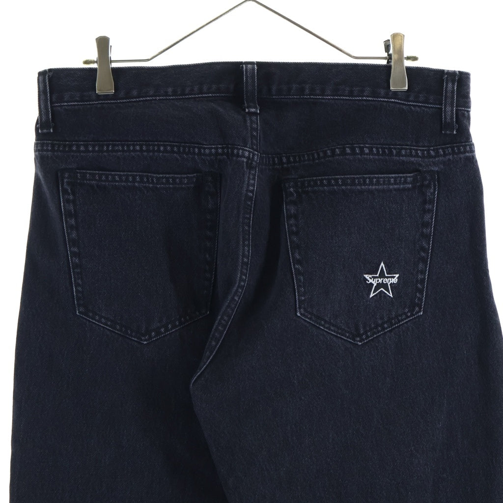 SUPREME(シュプリーム) 25AW Regular Jean スターロゴパッチ レギュラー デニムパンツ ブラック