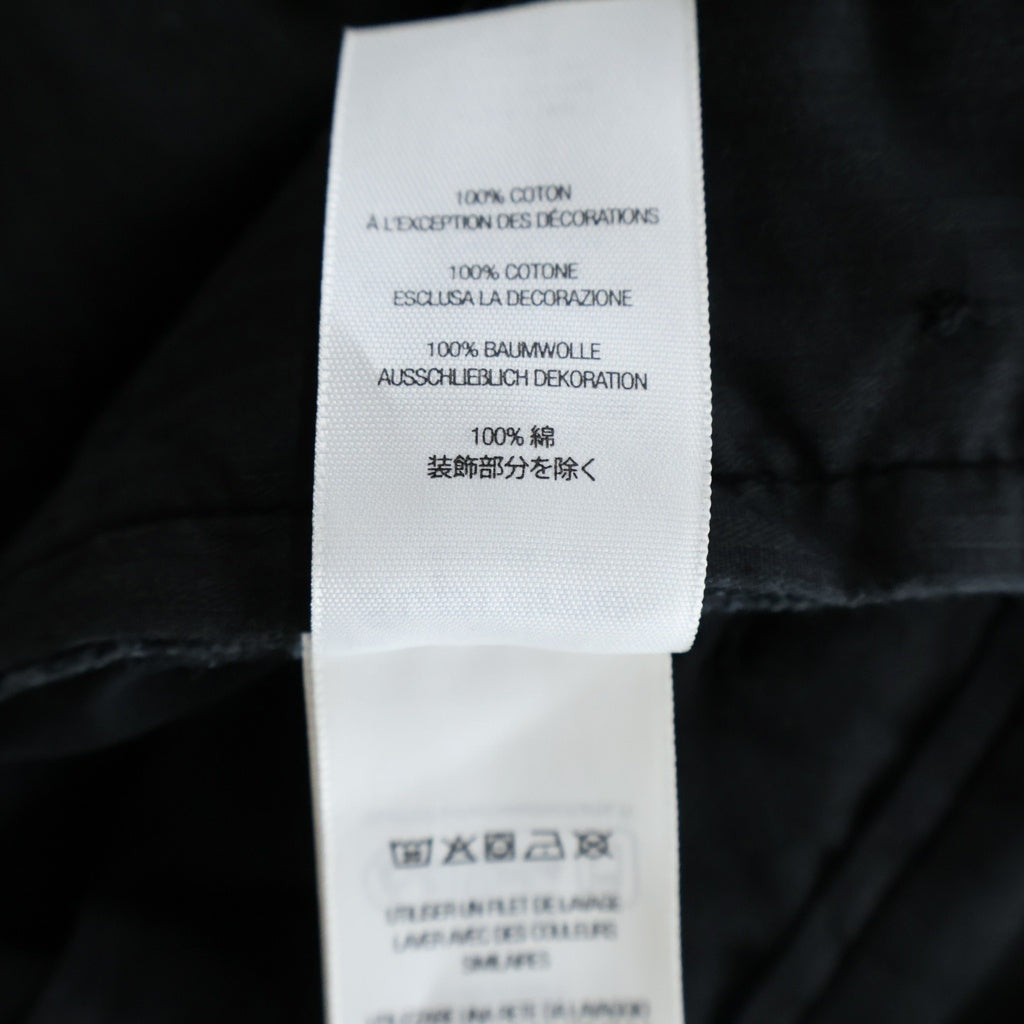 SUPREME(シュプリーム) 25AW Chino Pant コットン ボタンフライ バックロゴエンブロイダリー チノパンツ ブラック