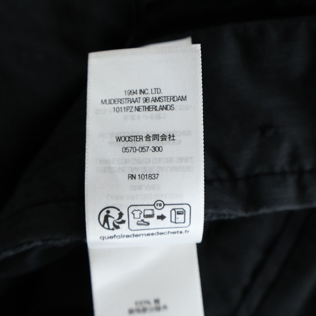 SUPREME(シュプリーム) 25AW Chino Pant コットン ボタンフライ バックロゴエンブロイダリー チノパンツ ブラック