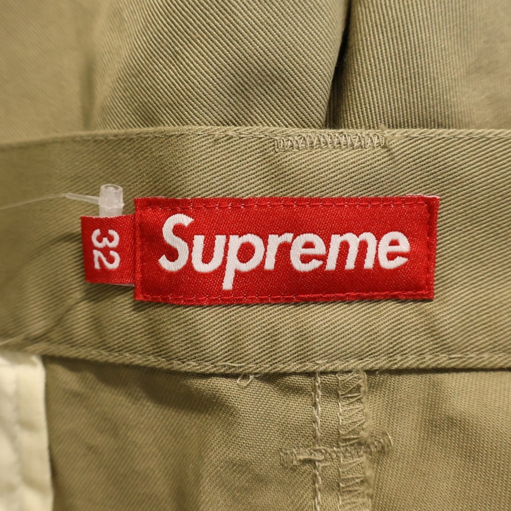 SUPREME(シュプリーム) 25SS Work Short コットン スモールボックスロゴ ワーク ハーフパンツ ベージュ