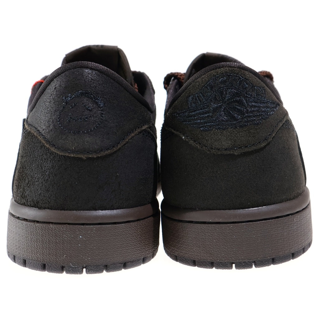 NIKE(ナイキ) ×TRAVIS SCOTT AIR JORDAN 1 LOW OG SP トラヴィススコット エアジョーダン1 ローカットスニーカー ブラウン US9.5/27.5cm DM7866-202