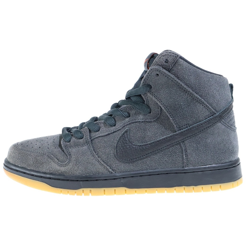 NIKE SB(ナイキエスビー) DUNK HIGH ORANGE LABEL ダンク オレンジラベル ハイカットスニーカー グレー US9/27cm CV1727-001