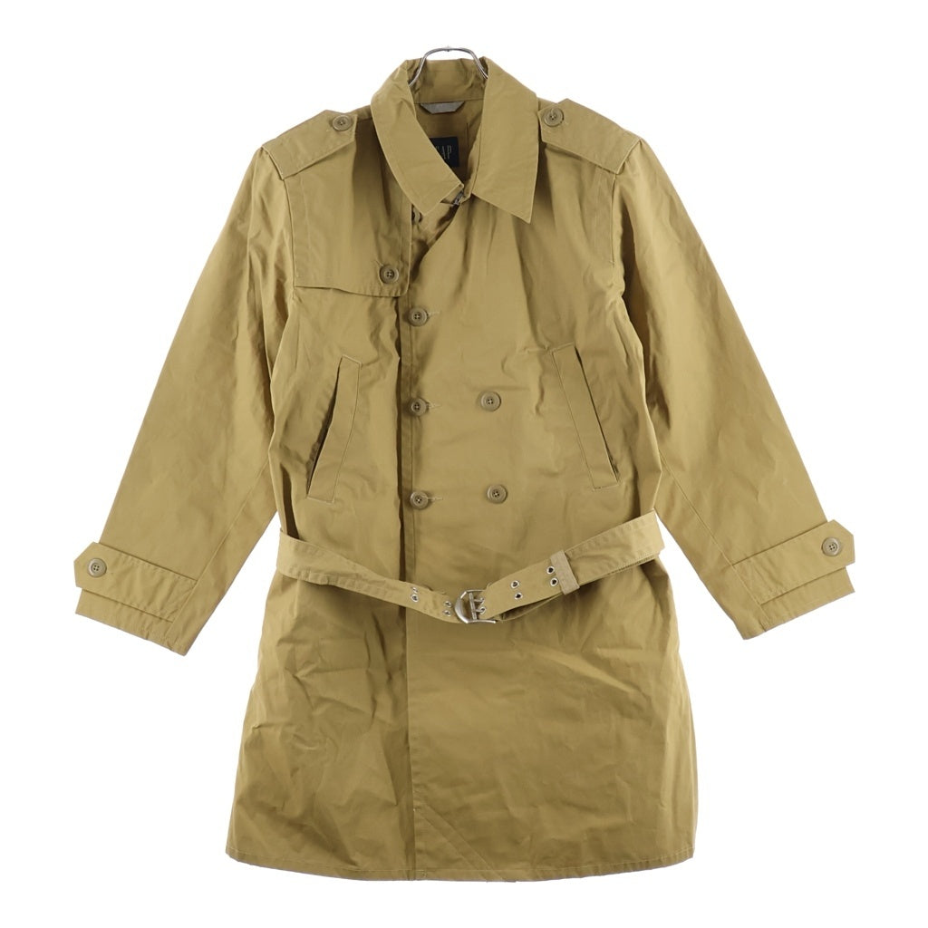 GAP(ギャップ) 90S OLD 紺タグ コットン ダブル トレンチコート イエロー