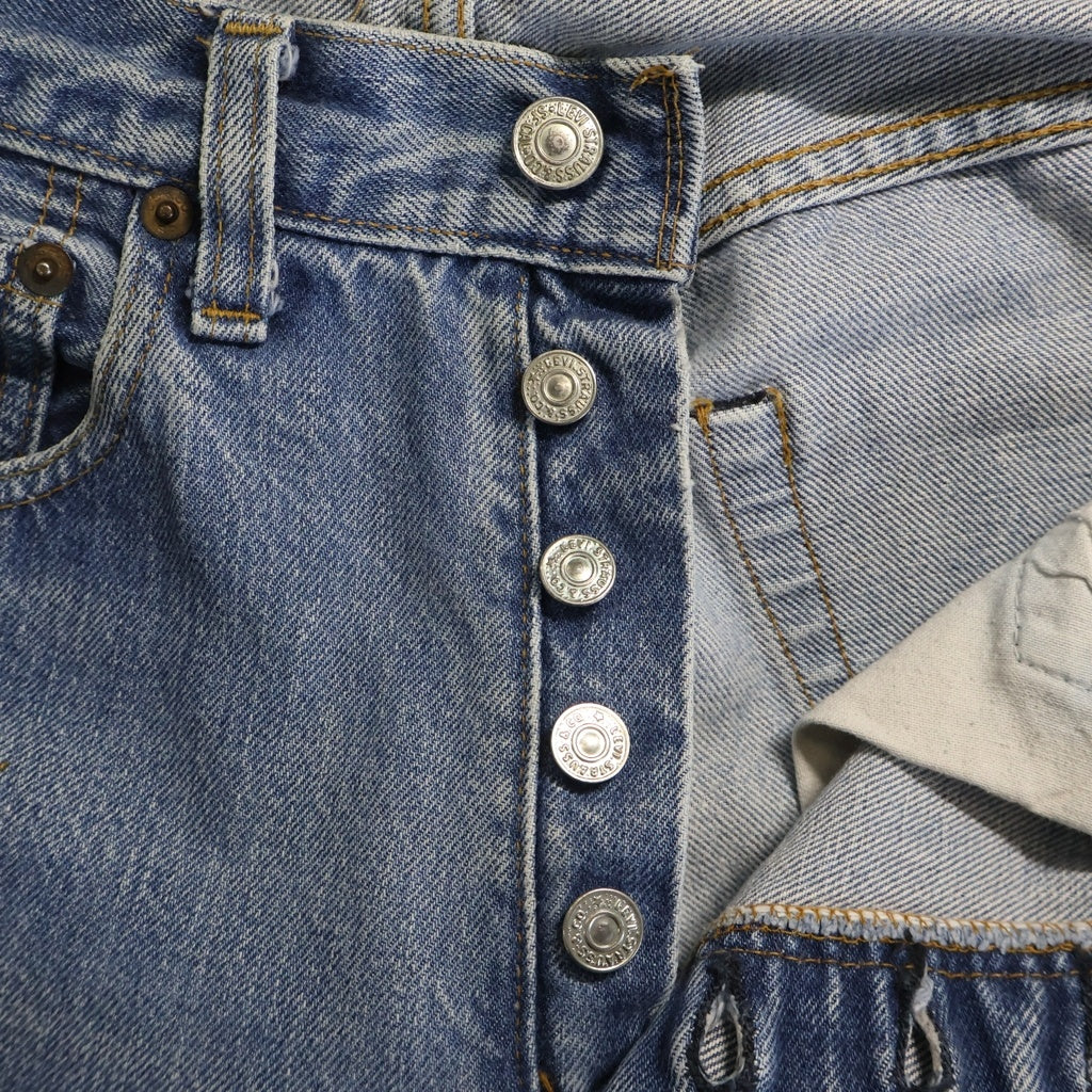 Levi's(リーバイス) 70S VINTAGE 501 ヴィンテージ 66後期 ボタン裏6 スモールe ボタンフライデニムパンツ インディゴ