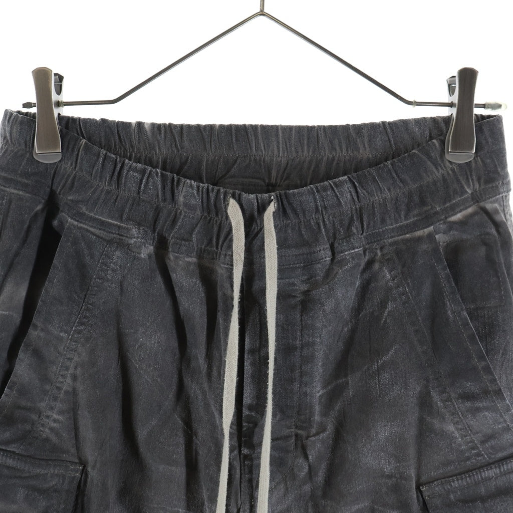 Rick Owens DRKSHDW(リックオウエンス ダークシャドウ) 25SS MASTODON CUT マストドンカットトラウザーズ ジョガーパンツ グレー DU01E3386-SCF