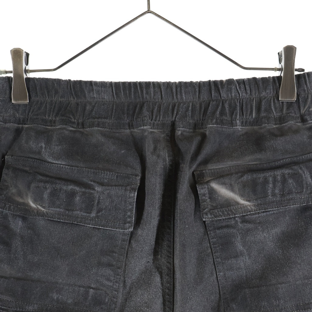 Rick Owens DRKSHDW(リックオウエンス ダークシャドウ) 25SS MASTODON CUT マストドンカットトラウザーズ ジョガーパンツ グレー DU01E3386-SCF