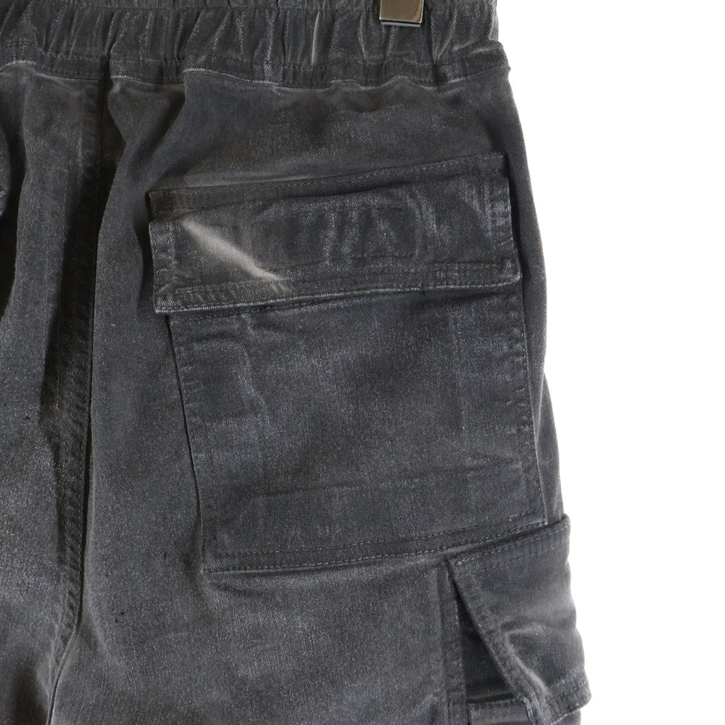 Rick Owens DRKSHDW(リックオウエンス ダークシャドウ) 25SS MASTODON CUT マストドンカットトラウザーズ ジョガーパンツ グレー DU01E3386-SCF