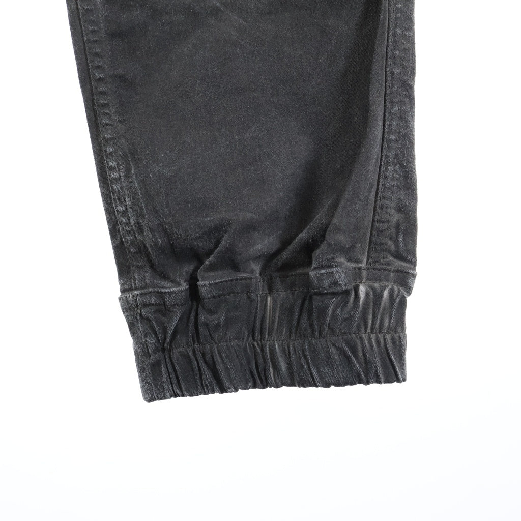 Rick Owens DRKSHDW(リックオウエンス ダークシャドウ) 25SS MASTODON CUT マストドンカットトラウザーズ ジョガーパンツ グレー DU01E3386-SCF