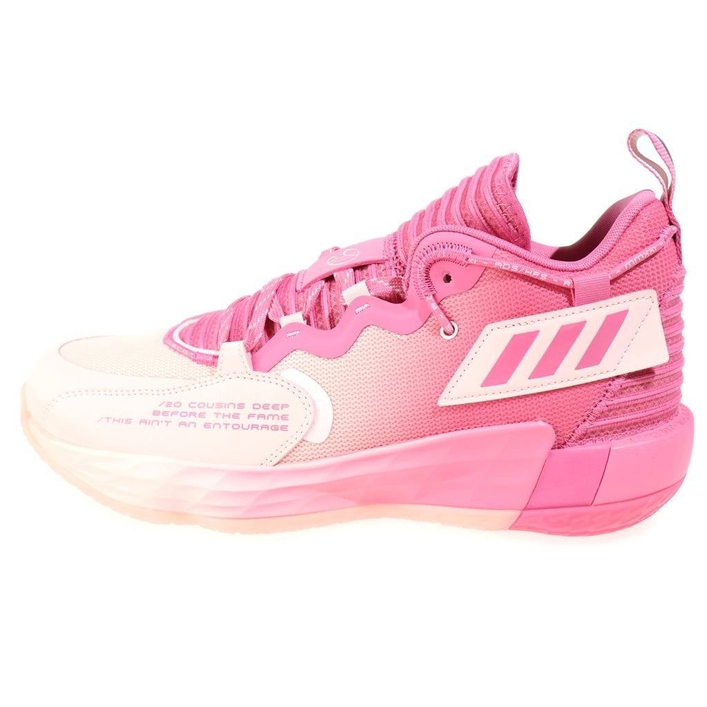 adidas(アディダス) DAME 7 EXTPLY Dame D.O.L.L.A. デイム7 エクストプレイ バスケットシューズ ピンク US12/30cm GV9877