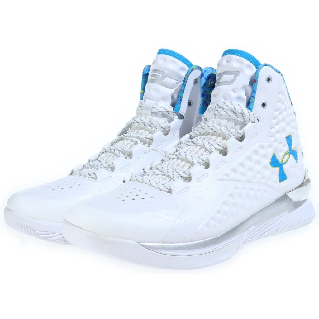 UNDER ARMOUR(アンダーアーマー) CURRY 1 SPLASH PARTY 2.0 カリー1 スプラッシュパーティー バスケットシューズ ホワイト US12/30cm 3026050-100