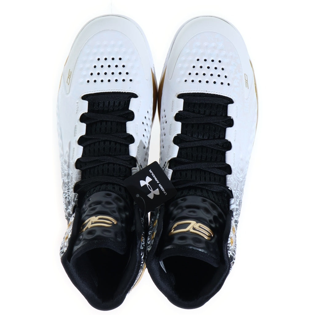 UNDER ARMOUR(アンダーアーマー) CURRY 1 MVP カリー1 エムブイピー バスケットシューズ ホワイト/ブラック US12/30cm 3024396-001