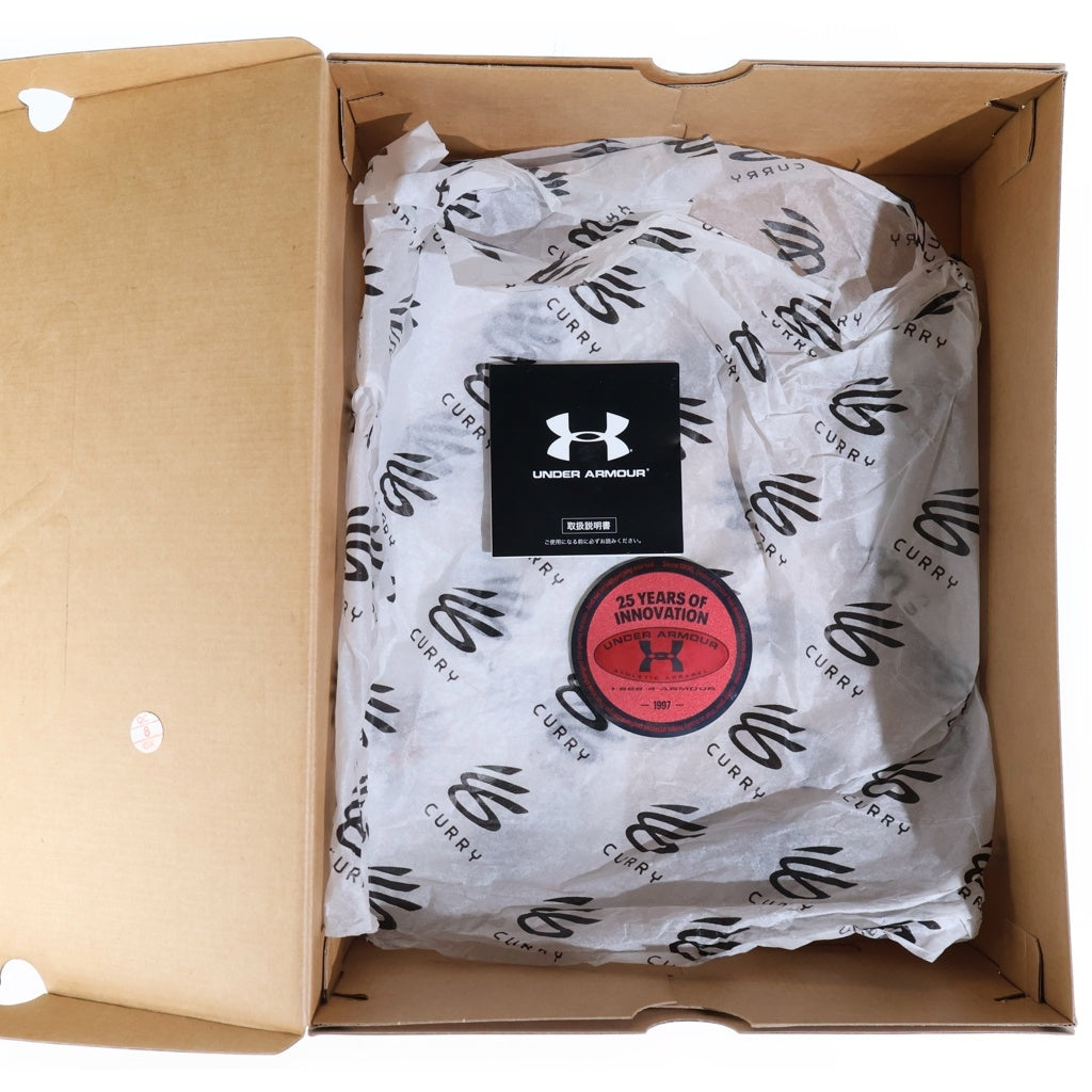 UNDER ARMOUR(アンダーアーマー) CURRY 1 MVP カリー1 エムブイピー バスケットシューズ ホワイト/ブラック US12/30cm 3024396-001