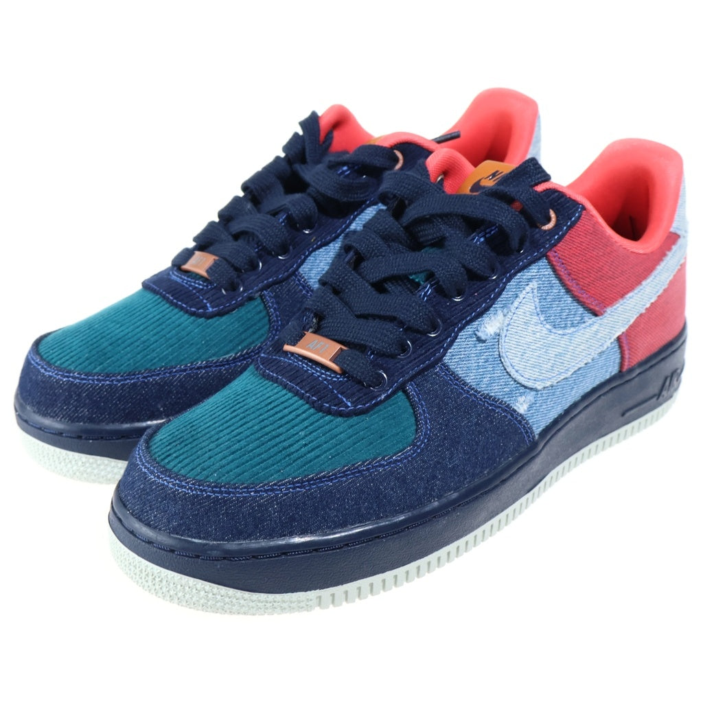 NIKE(ナイキ) NIKE BY YOU ×LEVI'S AIR FORCE 1 LOW DENIM ナイキバイユー リーバイス エアフォースワン ローカットスニーカー ブルー US10/28cm CI5766-994