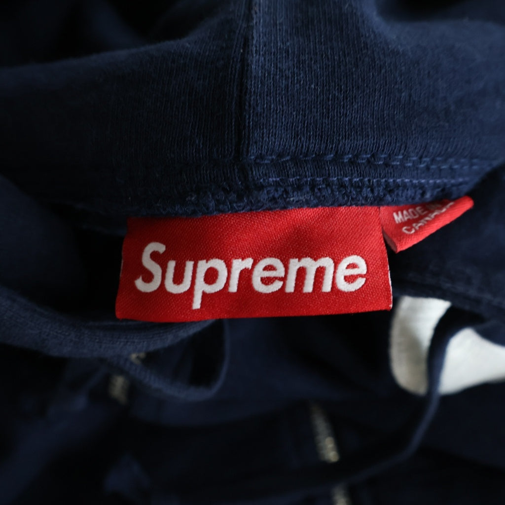 SUPREME(シュプリーム) 24AW S Logo Zip Up Hooded Sweatshirt Sロゴ ジップアップスウェットパーカー フーディー ネイビー