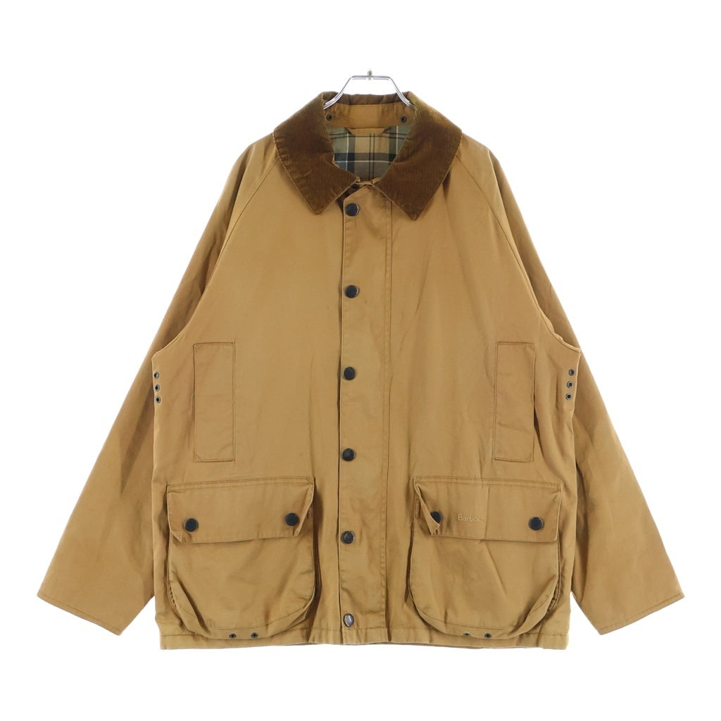 Barbour(バブアー) LIGHTWEIGHT BEDALE JACKET ライトウェイト ビデイル 裏地チェック ノンオイルドジャケット ブラウン