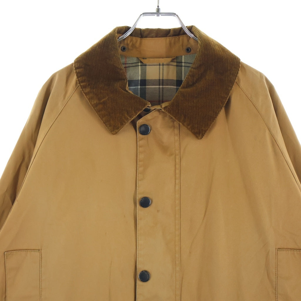 Barbour(バブアー) LIGHTWEIGHT BEDALE JACKET ライトウェイト ビデイル 裏地チェック ノンオイルドジャケット ブラウン