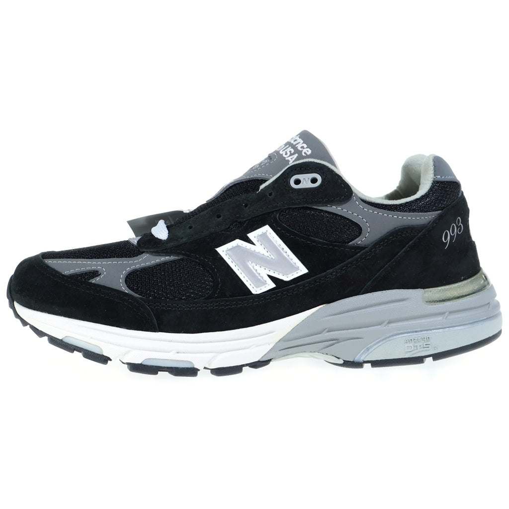 New Balance(ニューバランス) スウェードメッシュ ローカットスニーカー ブラック US8/26cm MR993BK