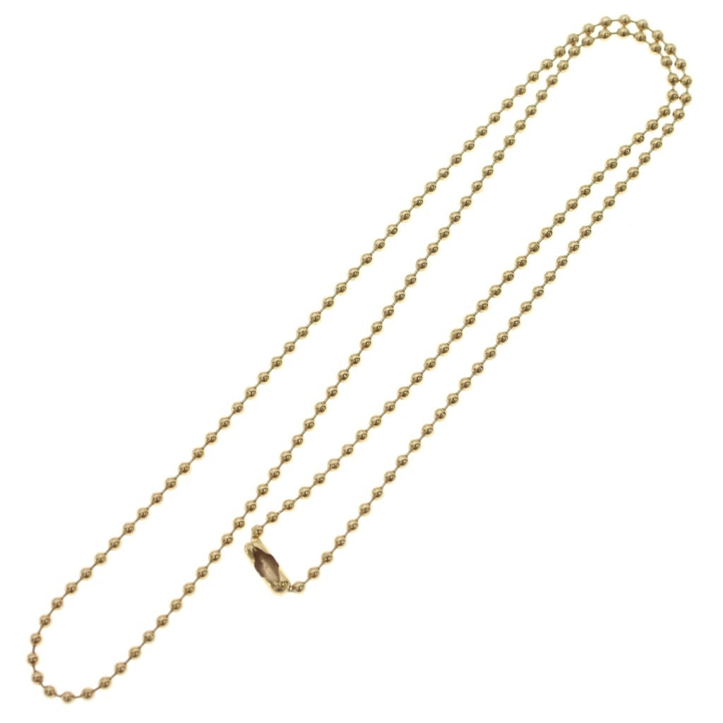 CHROME HEARTS(クロムハーツ) 22K BALL CHAIN 20 ボールチェーン ネックレス ゴールド