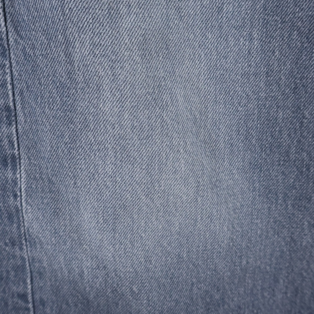 Calvin Klein(カルバンクライン) 90S STRAIGHT ロゴパッチ ジップフライ ストレートデニムパンツ インディゴ 4RF726G