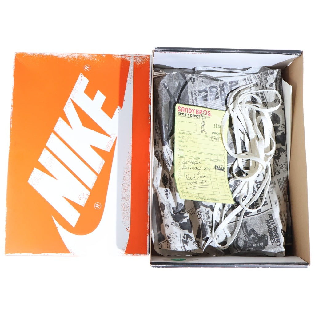 NIKE(ナイキ) AIR JORDAN HIGH OG LOST&FOUND エア ジョーダン 1 ロストアンドファウンド ハイカットスニーカー レッド/ブラック/ホワイト US9/27cm DZ5485-612