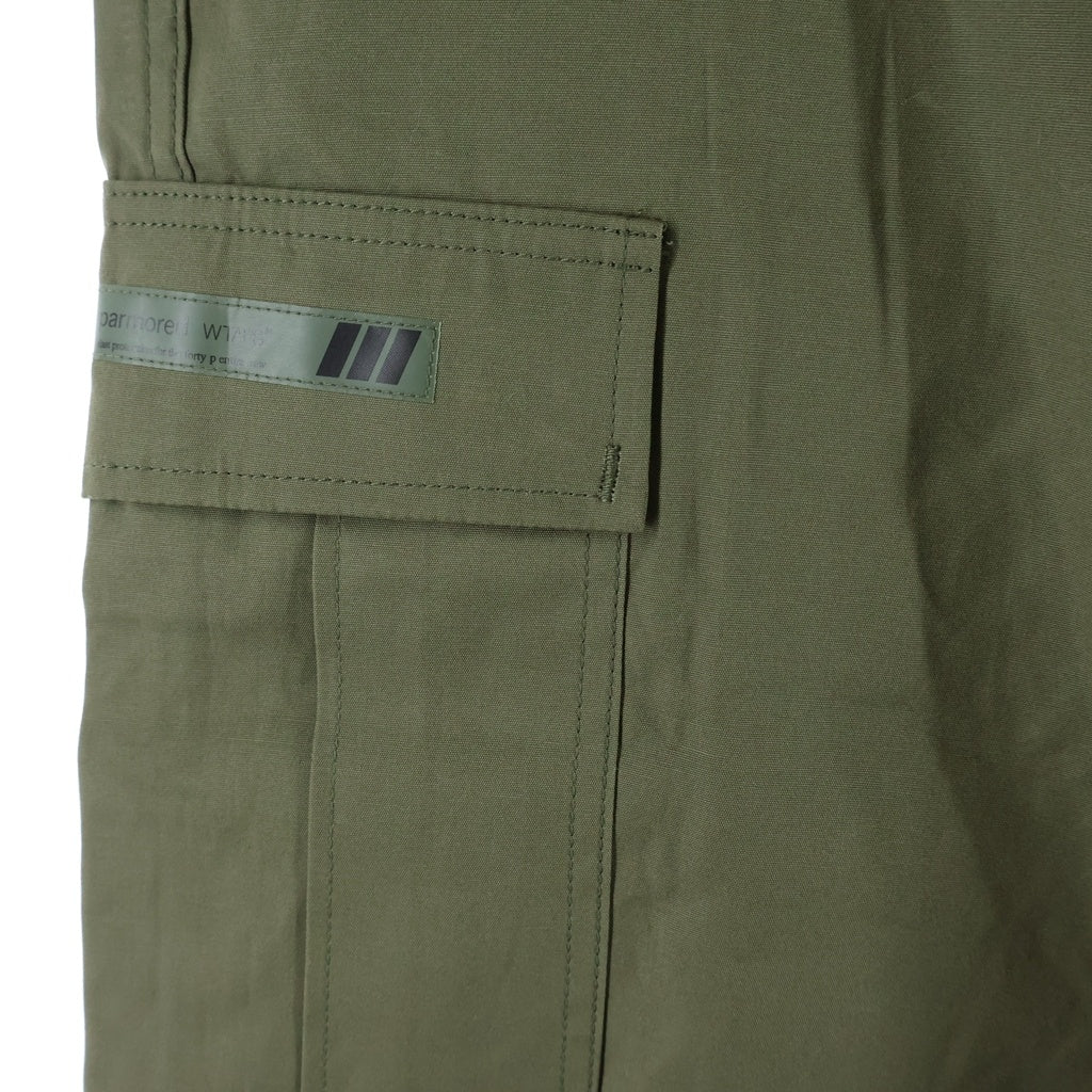 WTAPS(ダブルタップス) 26SS MILT0001 TROUSERS / COTTON. CNVS コットンキャンバス ドローストリング ファティーグトラウザー パンツ オリーブ 261WVDT-PTM02